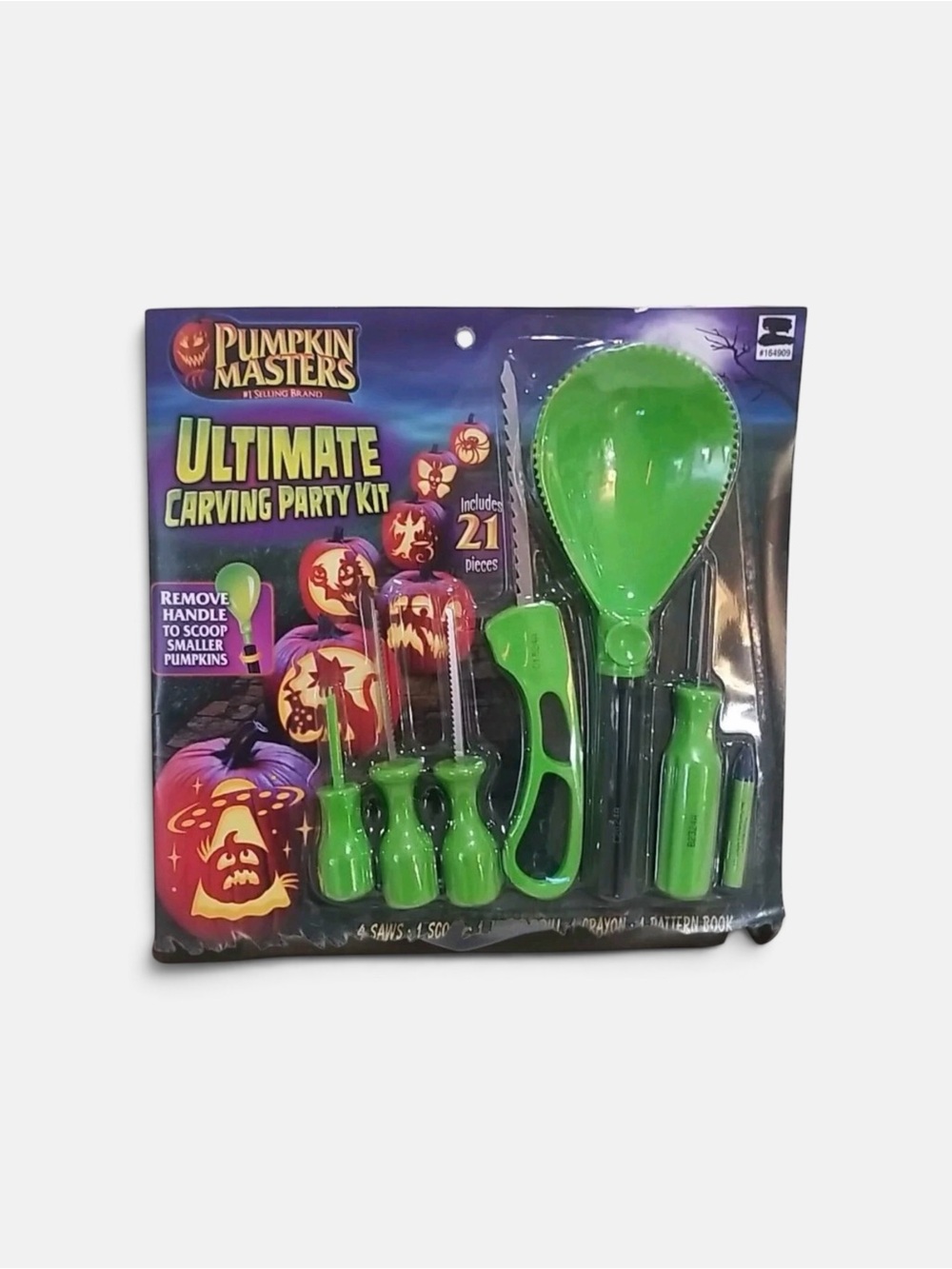 Pumpkin Masters Ultimate Carving Party Kit - Green- NEW